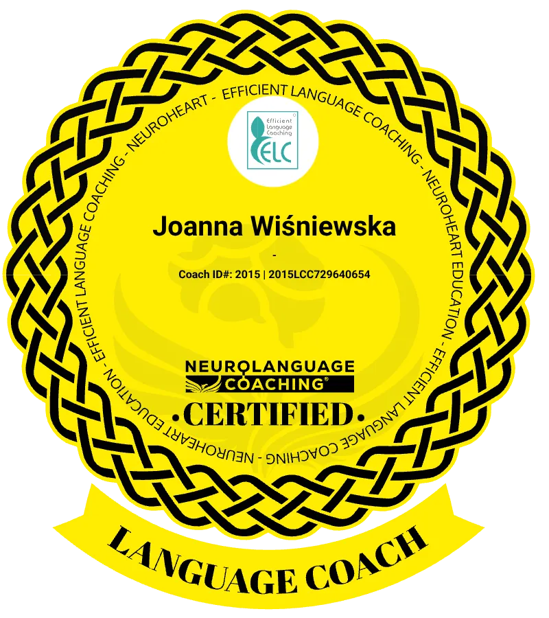 Certyfikat Neurolanguage Coach